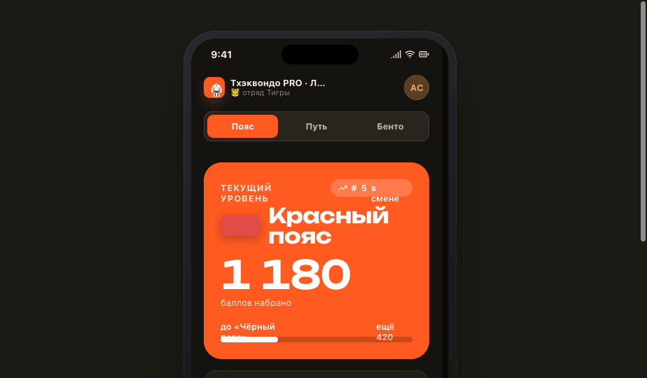 Профиль спортсмена